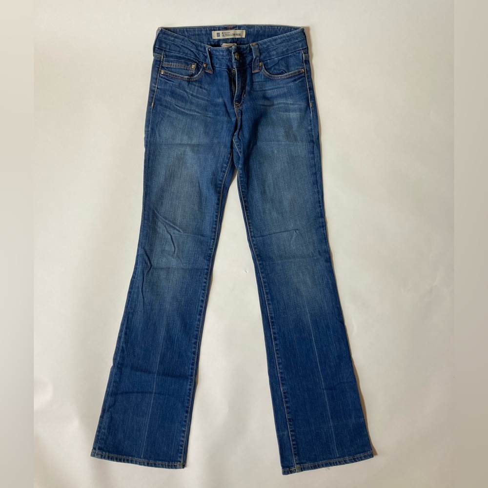 Vintage Y2K GAP Straight Ultra Low Rise Size 6 Long